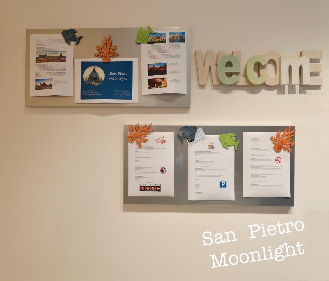 San Pietro Moonlight Luxury Apartment โรม ภายนอก รูปภาพ